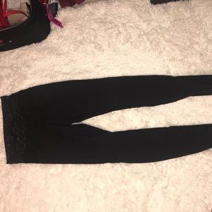 Full length black lulu lemon leggings high waist